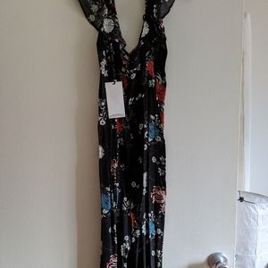 Zara Venice Floral Overall